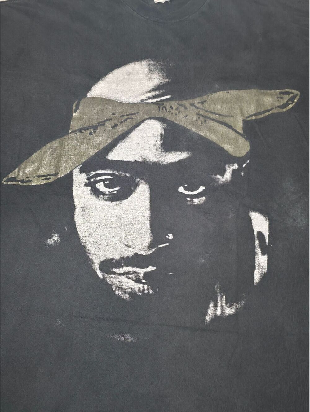 Vintage Tupac Big Face Rap Tee